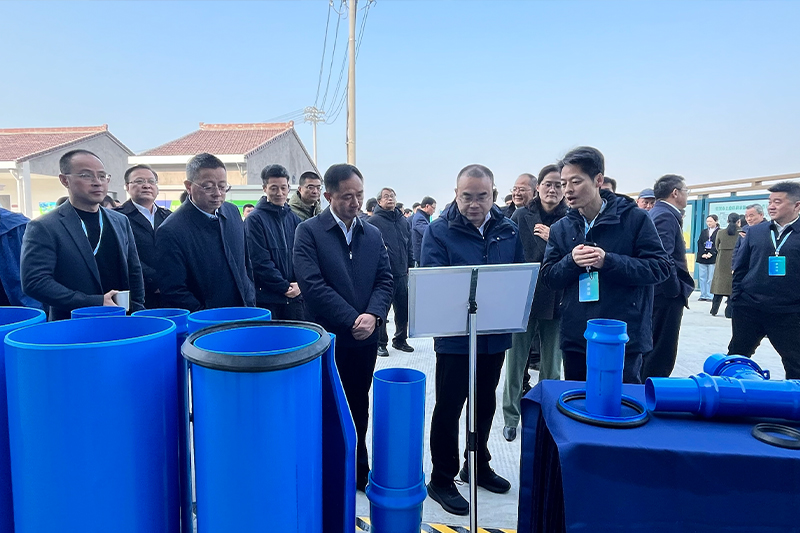 寶塑管業亮相浙江高標準農田建設一線